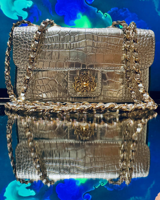 Bolsa Anne Jumbo New Croco