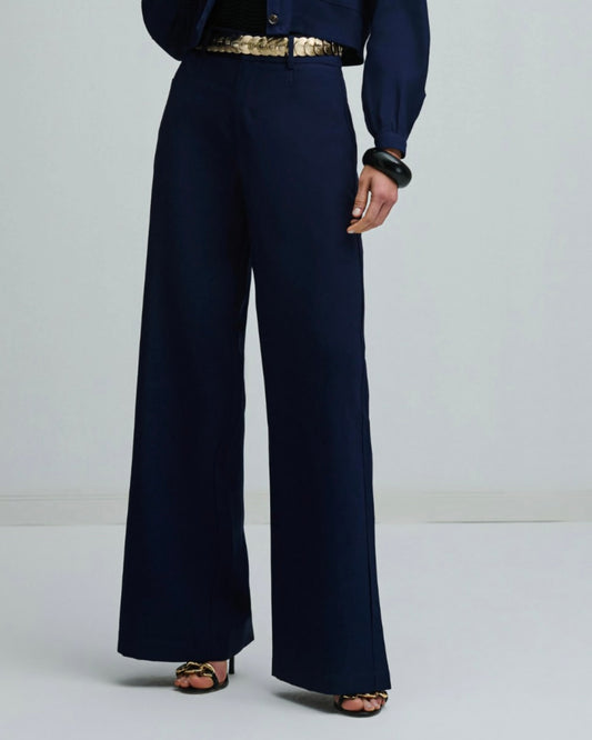 Calça Alfaiataria Azul Marinho