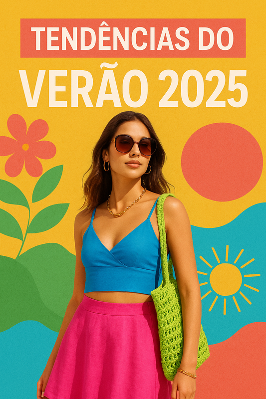 Tendências de moda para o verão de 2025