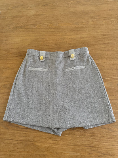 Short Saia Mix Tecido