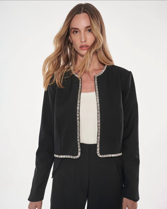 Casaqueto Rita | Casaqueto com bordado strass