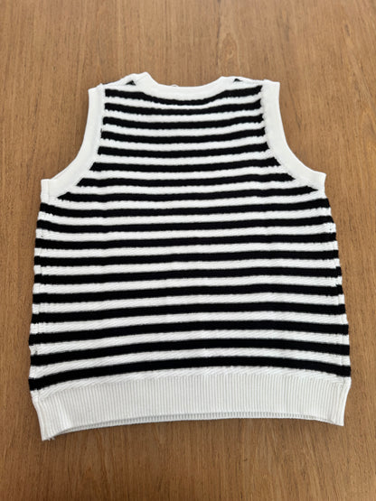 Blusa Com Detalhe Listrado
